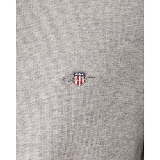 GANT Mens Regular Fit Shield Logo Full Zip Sweatshirt - Image 5