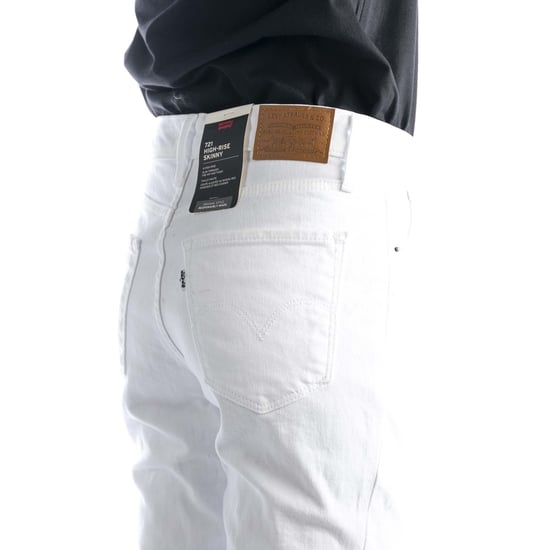 Levis 721 Jeans Skinny Western Blancos De Tiro Alto - Image 5