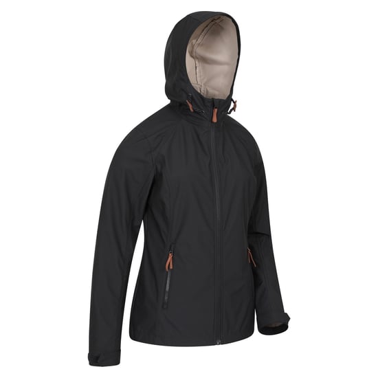 Mountain Warehouse Womens/Ladies Iona Soft Shell Jacket (Black) - Image 6