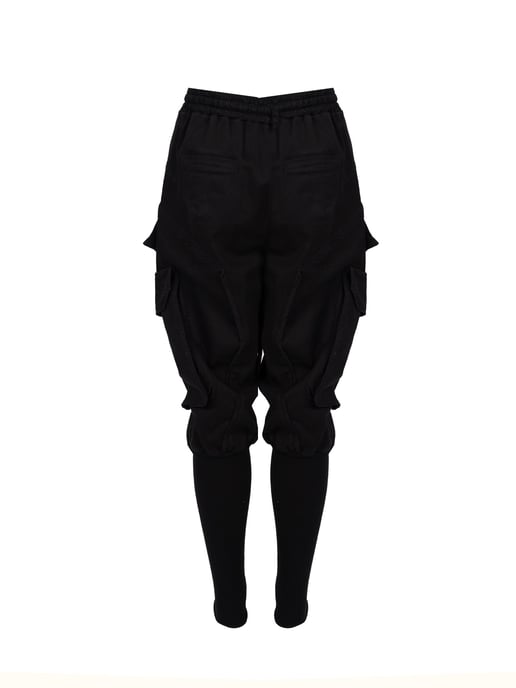 La Haine Inside Us Pantalones Jogger del hombre negro - Image 6