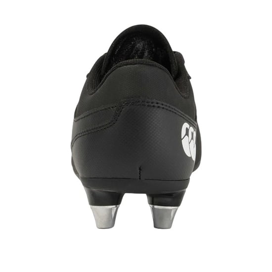 Canterbury Childrens/Kids Phoenix Raze Soft Ground Rugby Boots (Black/White) - Image 2