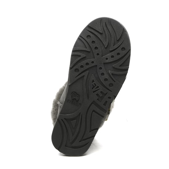 EVER AU Women Robin Horn Toggle button Mini Boots