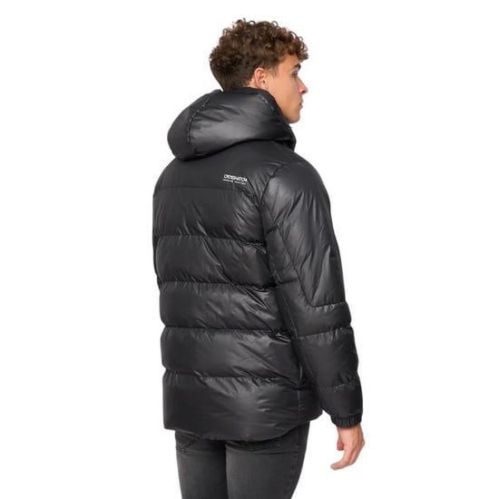 Crosshatch Mens Camptor Panelled Jacket (Black) - Image 2