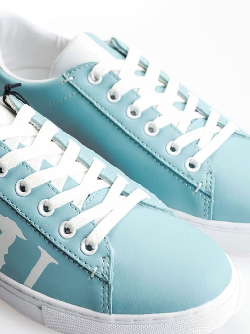 Trussardi Jeans Sneaker Mujer Azul - Image 4