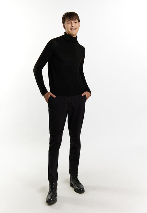 Mo Turtleneck pullover Men black - Image 2