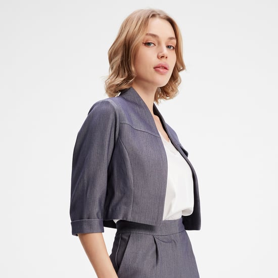 Minimalist crop jacket - Image 2