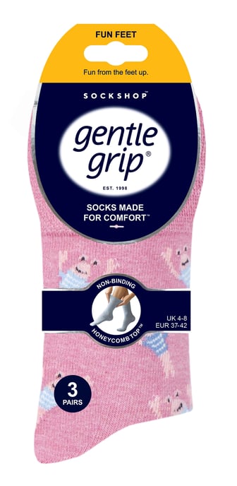 Gentle Grip - 6 Pares Calcetines No Elásticos Mujer - Seabed - Image 2