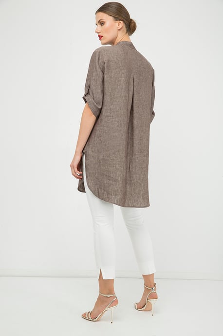 Long Linen Shirt