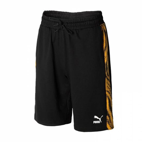 Puma Wild Pack Shorts Graphic Print Mens Casual Pant Black 579509 01