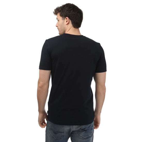 Men's Ted Baker Broni Branded T-Shirt in Navy