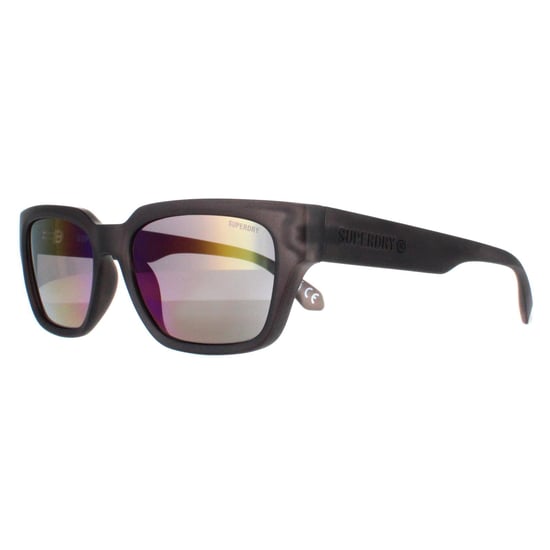 Superdry Rectangle Mens Black Purple Flash Mirror 5004