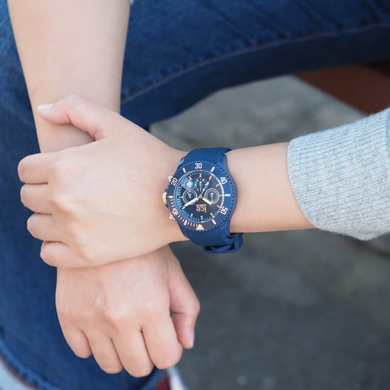 Ice Watch Ice Chrono - Dark Blue Rose-gold Men's Blue Watch 020621 - Image 5
