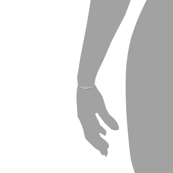 Amor Bracelet for ladies, 925 Sterling silver, zirconia synth. | star