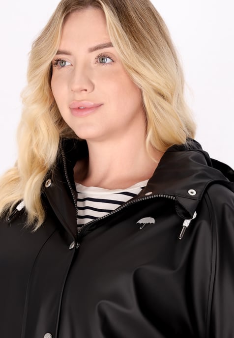 Schmuddelwedda raincoat women black - Image 5