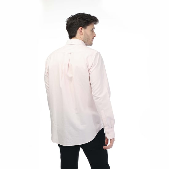 Men's Gant Regular Oxford A.Shield Shirt in Pink