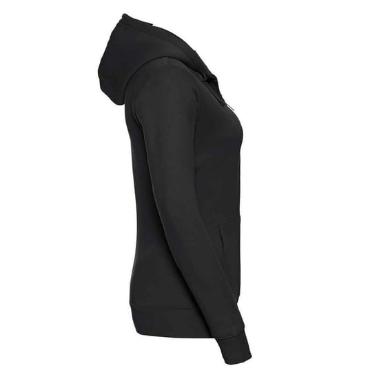 Russell Womens/Ladies Authentic Full Zip Hoodie (Black) - Image 3