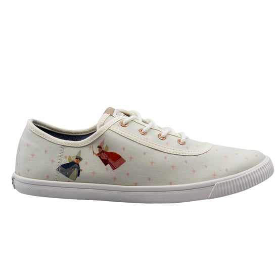 Toms x Disney Carmel Fairy Godmother Lace Up Plimsolls Shoes - Womens