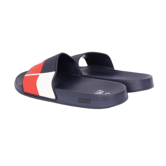 Crosshatch Mens Rentrays Sliders (Red/Navy) - Image 2