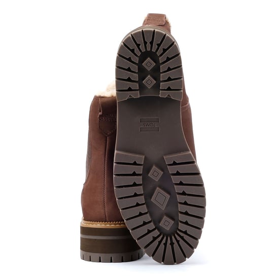 TOMS Bennet Nubuck Women's Oak Boots - Image 4