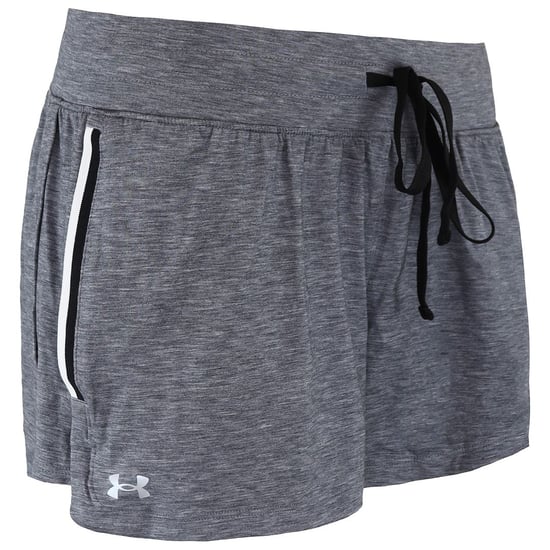 Pantalones cortos grises Under Armour Recover Sleep para mujer - Image 2