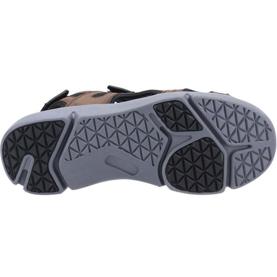 Hush Puppies Mens Castro Sandals (Brown) - Image 4