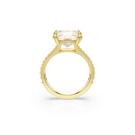 Swarovski 'Stilla' Women's Gold Plated Metal Ring - Gold 5693501 - Image 4