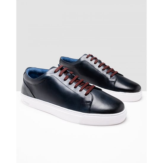 Oliver Sweeney Hayle Antiqued Calf Leather Mens Trainers - Image 1