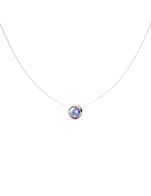Colgantes Juego de 7 collares Luna invisible - Plata y Multi - Image 5