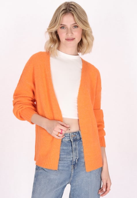 Mymo Cardigan women orange - Image 3