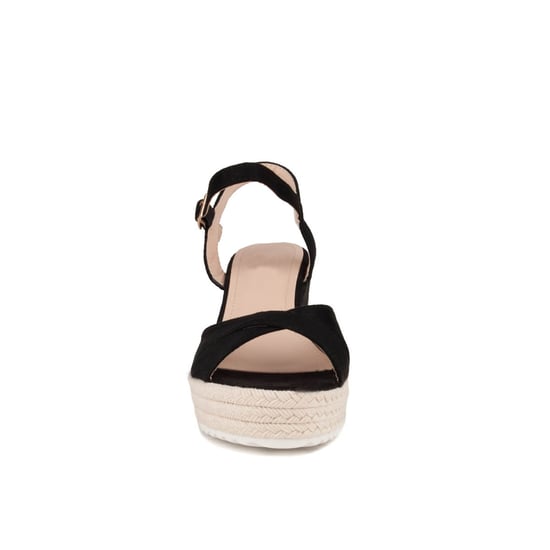Confortable wedge sandal Montevita in Black