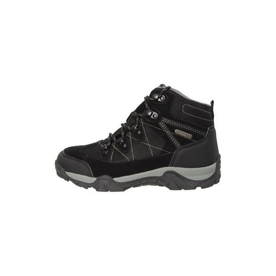 Mountain Warehouse Childrens/Kids Trail Suede Walking Boots (Black) - Image 3