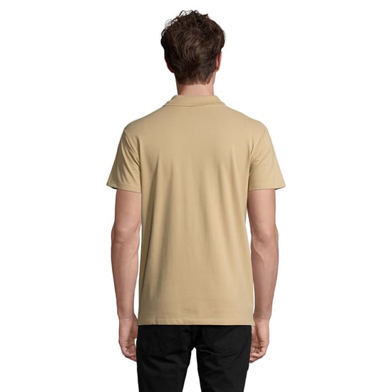 SOLS Mens Spring II Polo Shirt (Sand) - Image 2