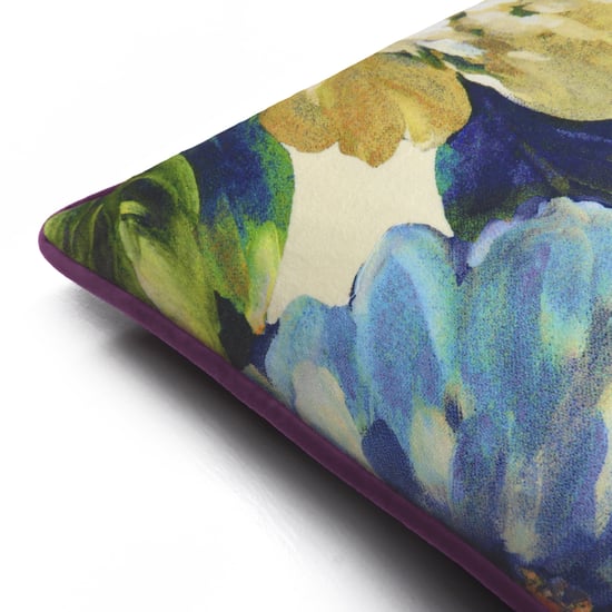 Funda de cojín con ribete Floral Tropical Oasis Secreto de Prestigious Textiles - Image 4