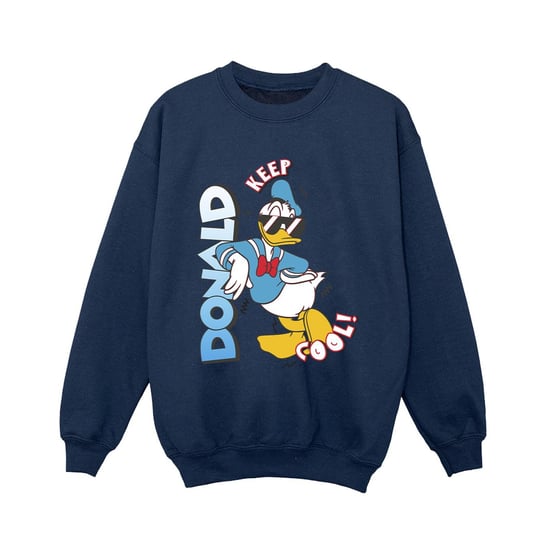 Disney Boys Donald Duck Cool Sweatshirt (Navy Blue)