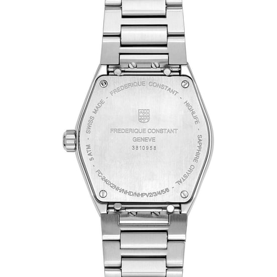 Frédérique Constant Highlife Women's Silver Watch FC-240ND2NH26B - Image 2