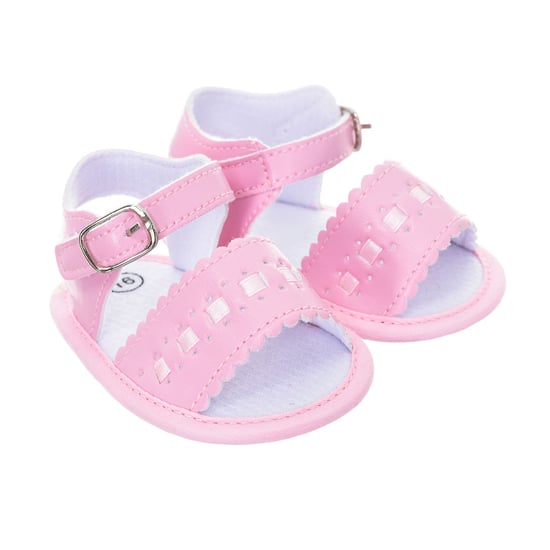Flexible sandals with buckle closure LPG25205 baby