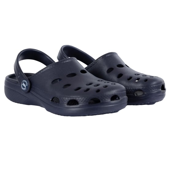 Trespass Childrens/Kids Dip Moulded Clogs (Navy) - Image 3