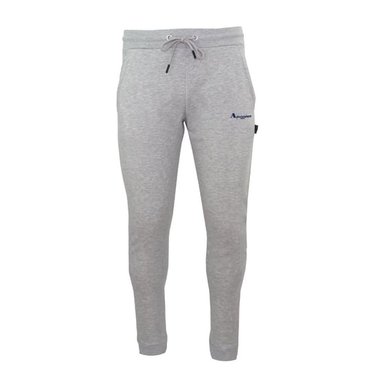 Pantalones deportivos grises con logo de Aquascutum - Image 1