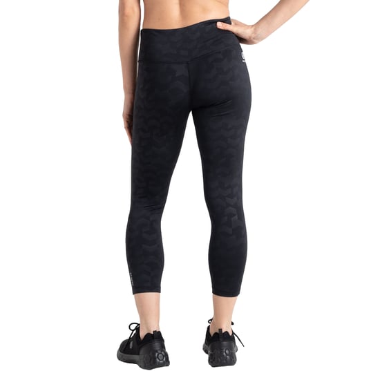Dare 2B Womens/Ladies Influential Chevron 7/8 Leggings (Black) - Image 5