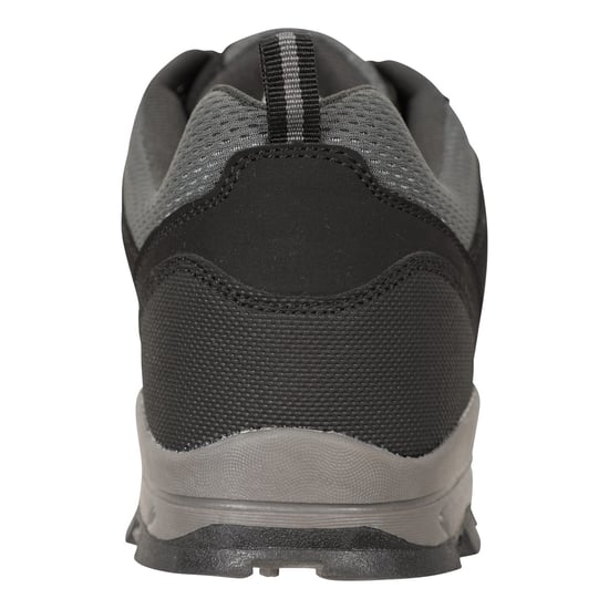 Mountain Warehouse Mens Mcleod Outdoor Wide Walking Shoes (Black) - Image 2