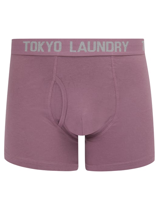 Grey Cotton 6-Pack Boxers