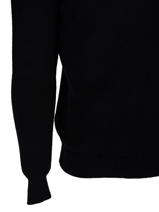 Les Hommes Pullover Turtle Men's Black