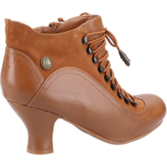 Hush Puppies Womens/Ladies Vivianna Leather Heeled Ankle Boots (Tan)