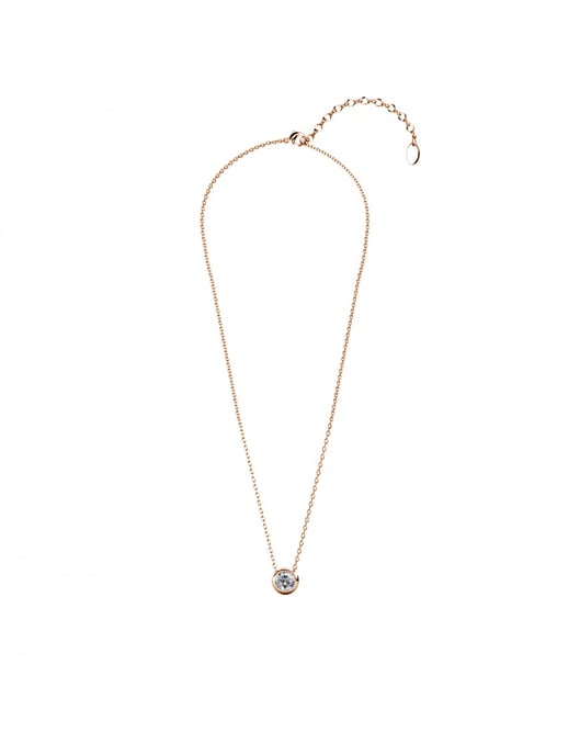 Colgantes Luna - Oro rosa y Cristal - Image 4
