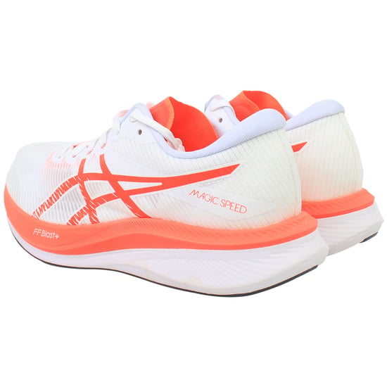 Asics Magic Speed 3 Womens White Running Shoes - Image 5
