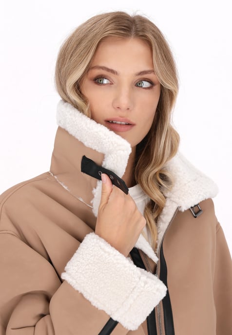 Dreimaster Jacket women camel - Image 5
