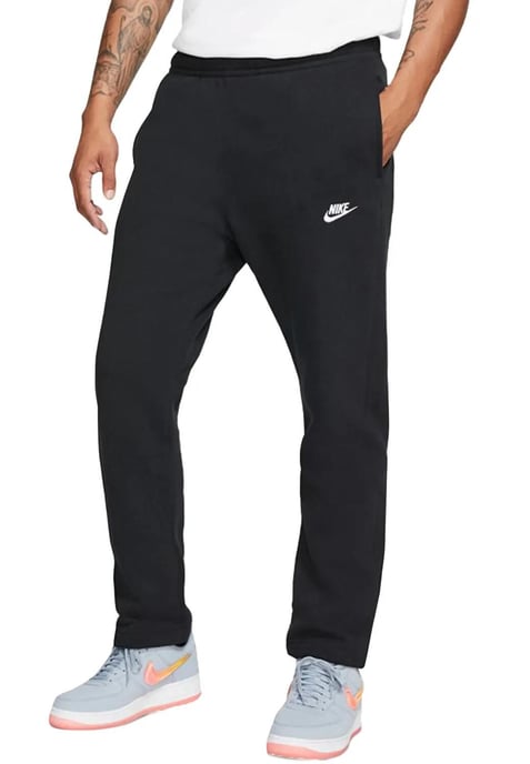 Joggers Nike Sportswear Club Fleece Openhem en negro - Image 1