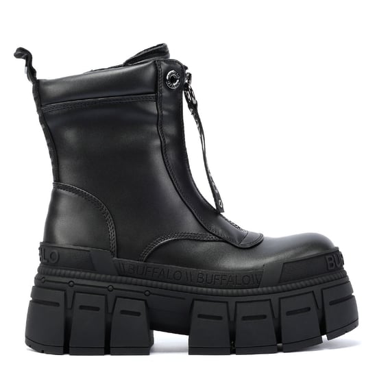 Buffalo Gospher Zip Women's Black Boots - Image 5