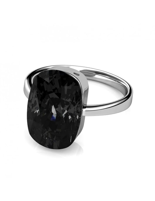 Anillo Clásico - Plata y Negro - Image 4