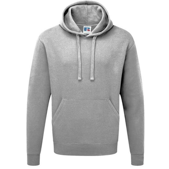 Russell Colour Mens Hooded Sweatshirt / Hoodie (Light Oxford) - Image 1